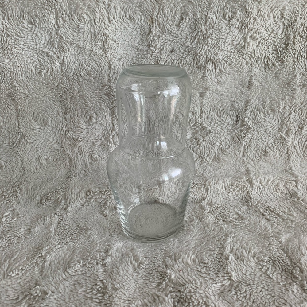 Glass Vase Bedside Water Set Cup And Vase